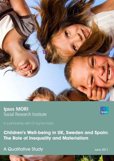 Children's Well-being in UK, Sweden and Spain: The ... - Unicef UK