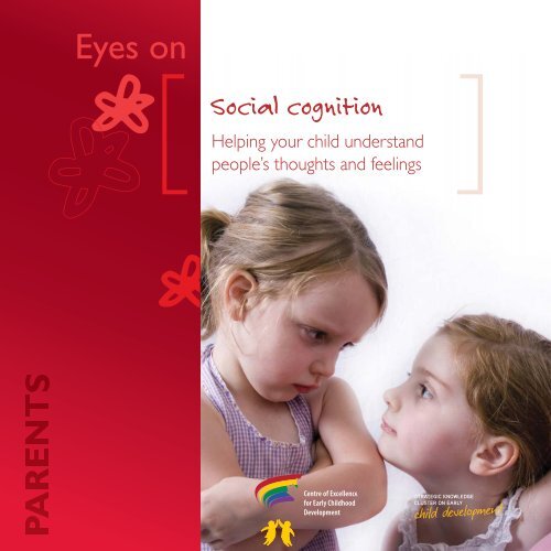 Eyes on Social cognition: Helping your child understand people's ...