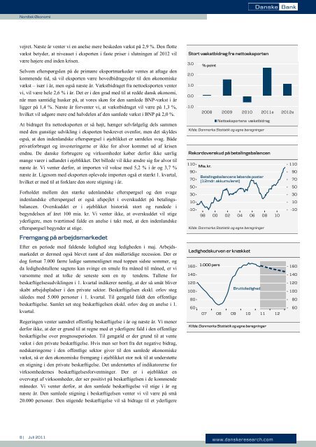 Juli 2011 - Danske Analyse - Danske Bank