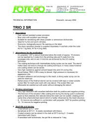 TRIO 2 SR - Fotec AG