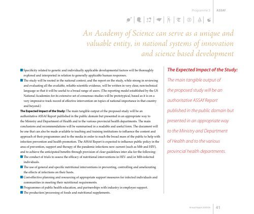 Academy of Science South Africa 2005/6 Annual Report