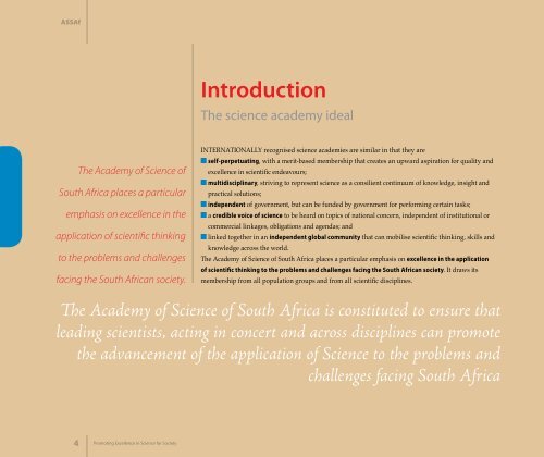 Academy of Science South Africa 2005/6 Annual Report