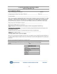 Optical Benefits Form - ESB Retired Staff Homepage