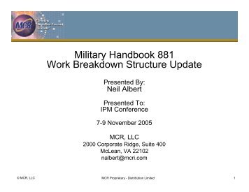 A Work Breakdown Structure - Evmlibrary.org