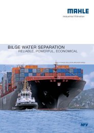 Bilge water separation - MAHLE Industry