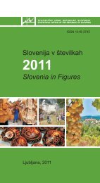 Slovenija v Å¡tevilkah 2011 - StatistiÄni urad Republike Slovenije