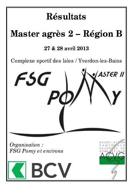 Master II - Pomy - FSG-Vevey-Ancienne