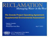 Rio Grande Project Operating Agreement - International Boundary ...