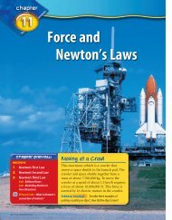 Force and Newton's Laws