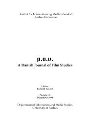 Five explanations for the jump cuts - POV - Aarhus Universitet
