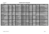 FunktionÃ¤re ohne - FC Hergiswil