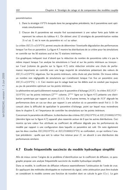 Quels apports hydrologiques pour les modÃ¨les hydrauliques? Vers ...