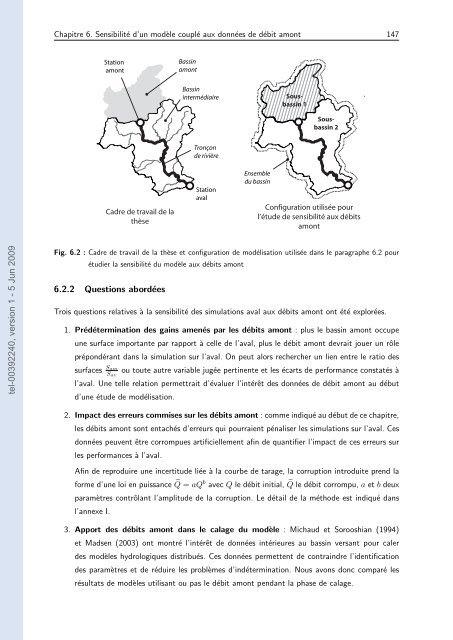 Quels apports hydrologiques pour les modÃ¨les hydrauliques? Vers ...