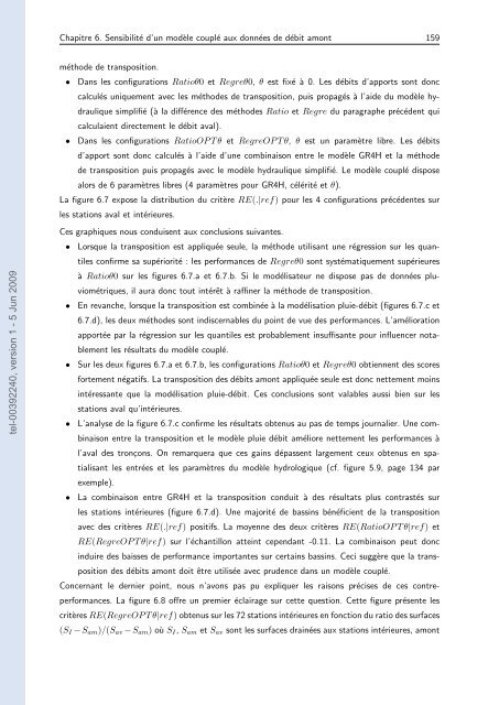 Quels apports hydrologiques pour les modÃ¨les hydrauliques? Vers ...