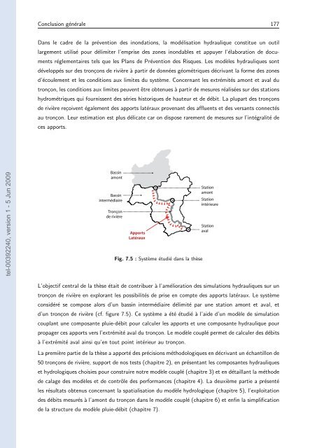 Quels apports hydrologiques pour les modÃ¨les hydrauliques? Vers ...