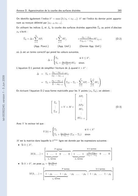 Quels apports hydrologiques pour les modÃ¨les hydrauliques? Vers ...