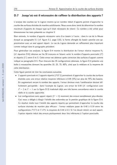 Quels apports hydrologiques pour les modÃ¨les hydrauliques? Vers ...