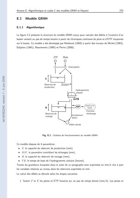 Quels apports hydrologiques pour les modÃ¨les hydrauliques? Vers ...