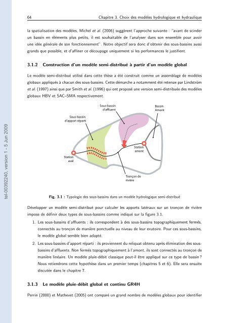 Quels apports hydrologiques pour les modÃ¨les hydrauliques? Vers ...