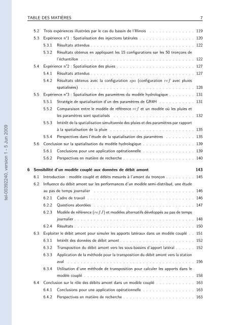 Quels apports hydrologiques pour les modÃ¨les hydrauliques? Vers ...