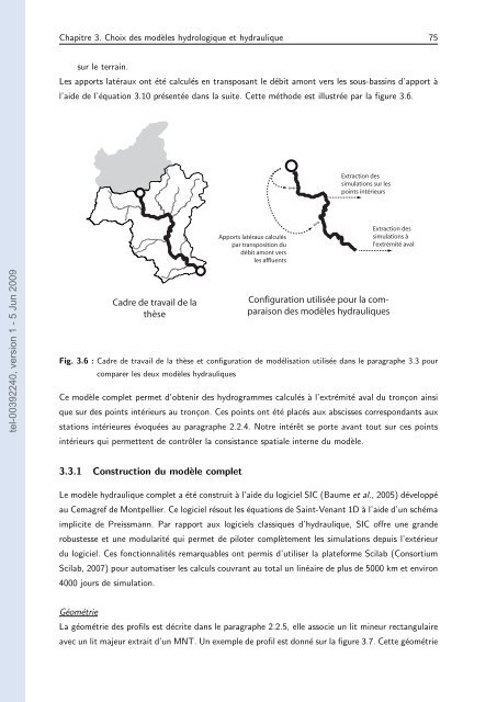 Quels apports hydrologiques pour les modÃ¨les hydrauliques? Vers ...