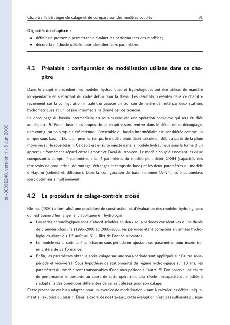 Quels apports hydrologiques pour les modÃ¨les hydrauliques? Vers ...