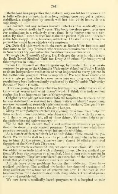 Narcotics research, rehabilitation, and treatment. Hearings, Ninety ...