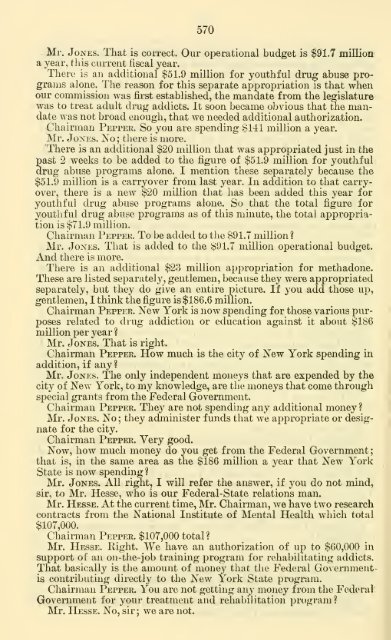 Narcotics research, rehabilitation, and treatment. Hearings, Ninety ...