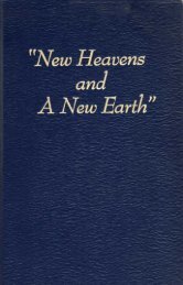 1953 New Heavens and a New Earth - A2Z.org