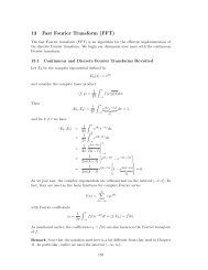 13 Fast Fourier Transform (FFT)