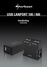 USB LANPORT 100 / 400 - Sharkoon