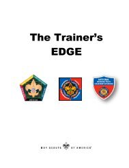 The Trainer's EDGE - Troop 586