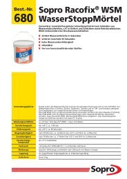 Datenblatt Racofix WSM 680 - SOL AG