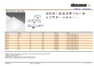 825 Comfort T8 - lastra opale - Disano Illuminazione