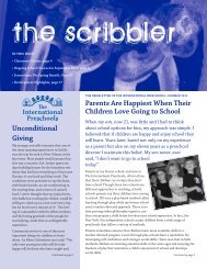 Summer 2011 Issue - The International Preschools