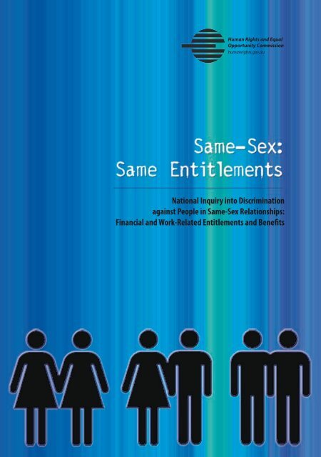 Same-sex: same entitlements - Australian Human Rights Commission