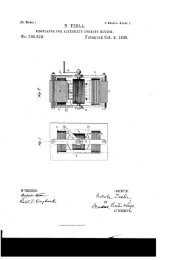 N. TESLA. REGULATOR FOR ALTERNATE OURRRRT MOTORS.