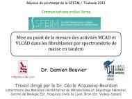Dr. Damien Bouvier - SFEIM