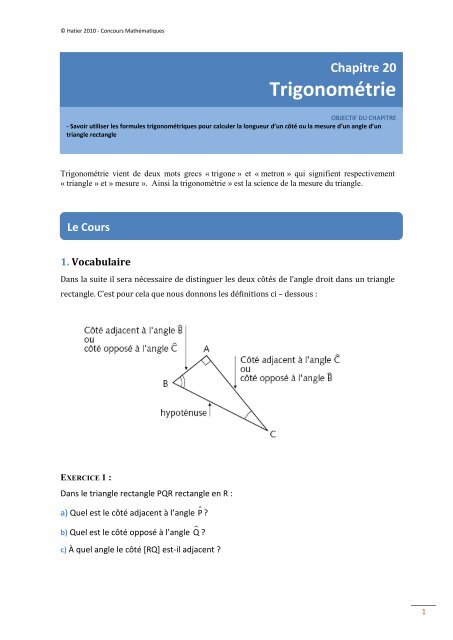 fichier '20_Trigonometrie.pdf'
