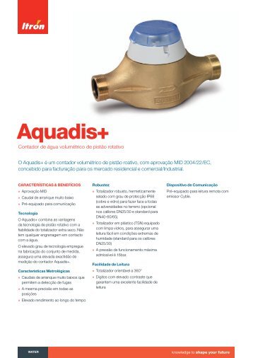 Aquadis+ - Itron