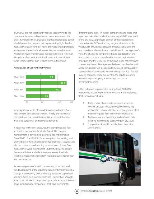ANNUAL REPORT 2008/09 - BC Transit