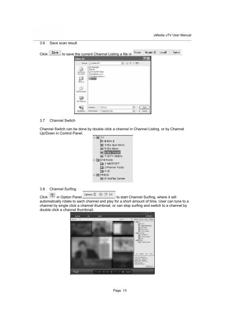 uMedia uTV User Manual - Media-Tech Polska