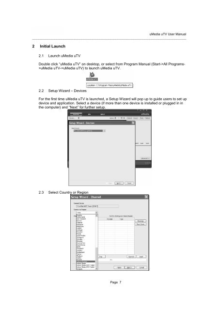 uMedia uTV User Manual - Media-Tech Polska