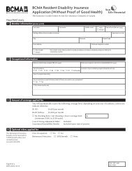 Resident Disability Application Form - British Columbia Medical ...