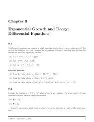 Differential Equations - Ugrad.math.ubc.ca