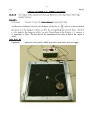 6 M14 M14.1 CIRCULAR MOTION AT CONSTANT SPEED OBJECT ...