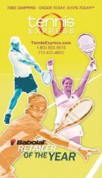Summer 10 Catalog - Tennis Express