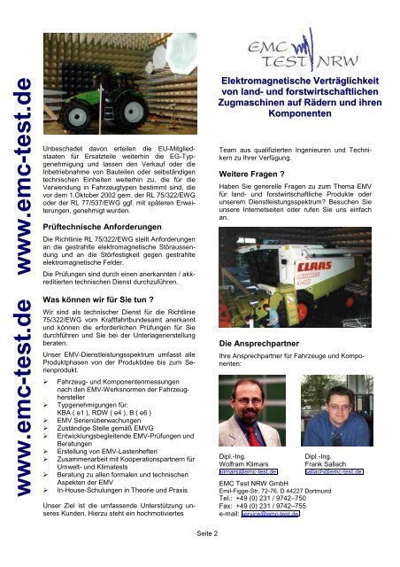 weitere Informationen (PDF) - EMC Test NRW GmbH