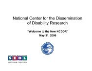 PDF of PowerPoint presentation - National Center for the ...