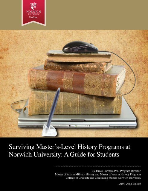 Surviving Master's-Level History Programs at Norwich University: A ...